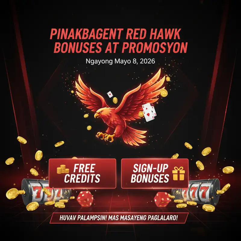 Bonuses sa Red Hawk